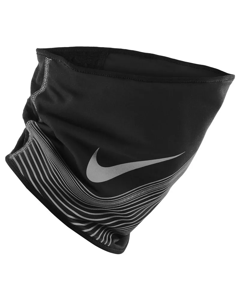 Nike 360 Therma-Fit Halswärmer (Schwarz/Silber Schwarz