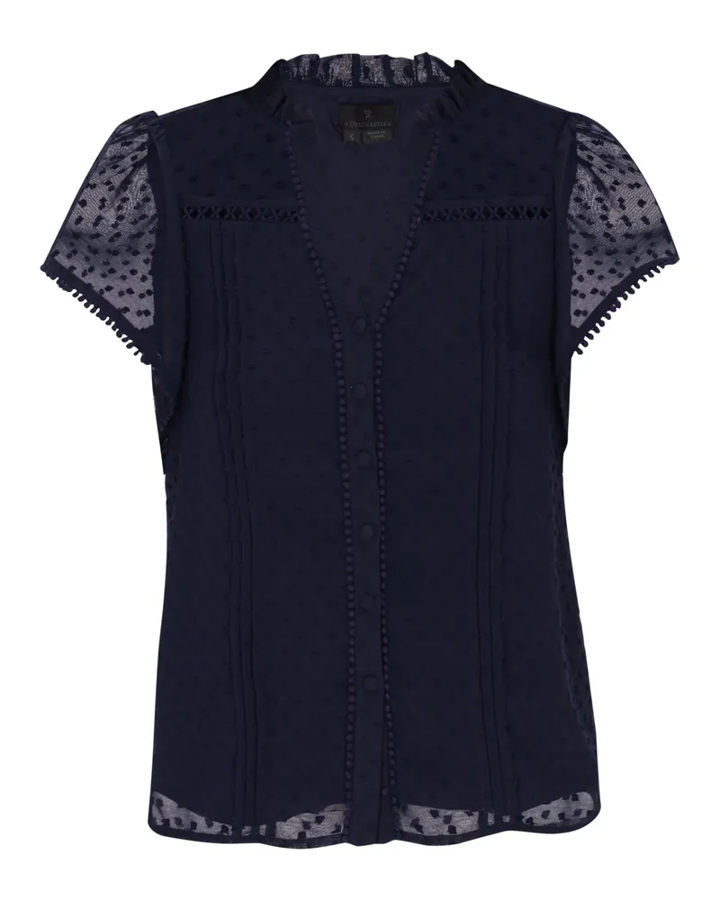 DreiMaster Bluse Frauen Marine Marineblau