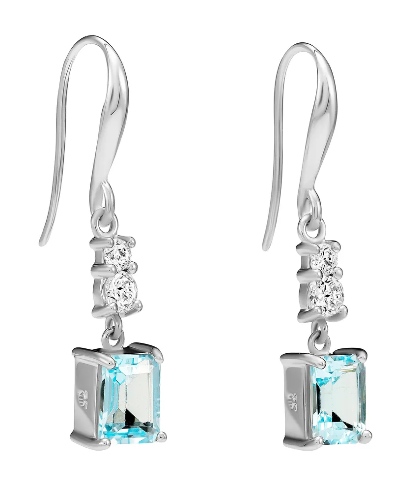 Orphelia Fira' Damen Ohrhänger aus 925 Sterling Silber - Silber ZO-7571 Silber