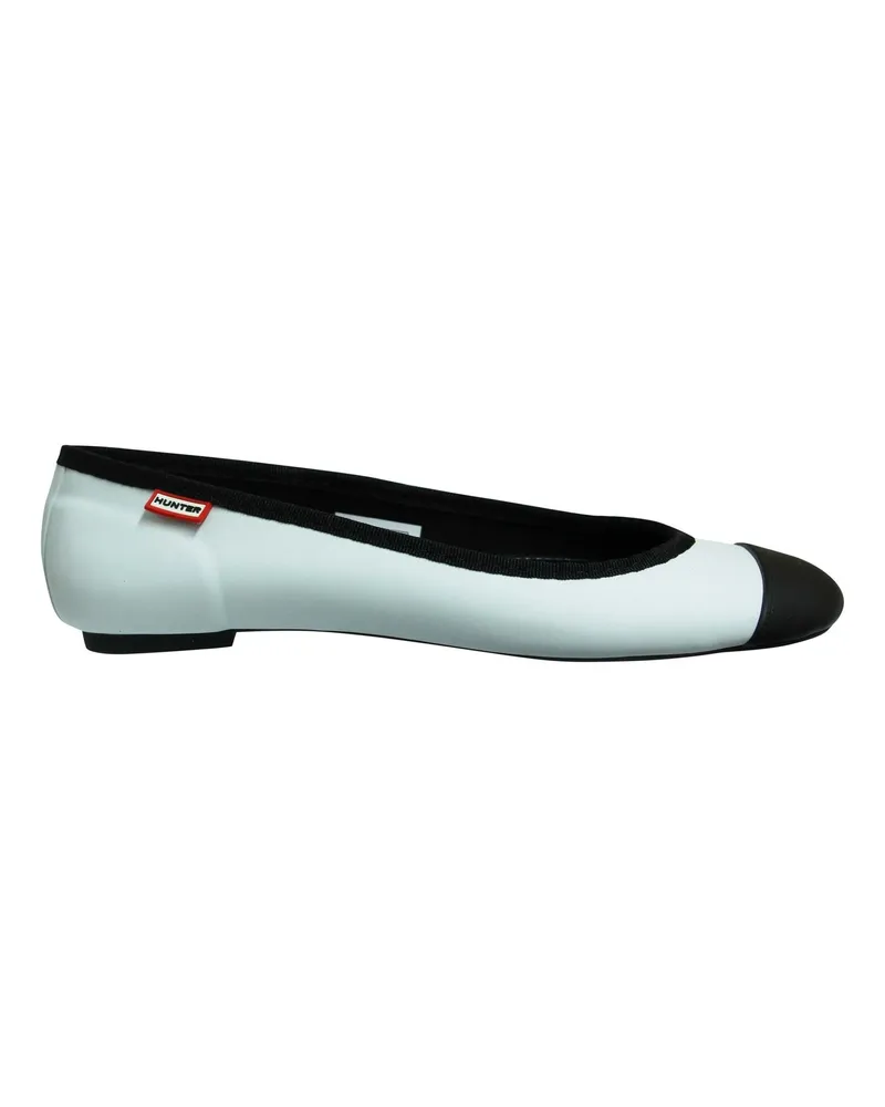 Hunter Original Ballett Damen weiße Schuhe Weiß