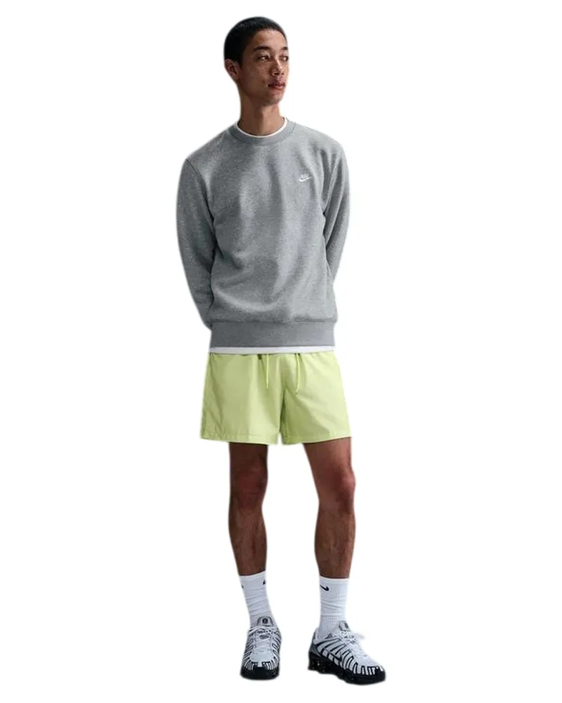 Nike Club" Sweatshirt für Herren, Rundhalsausschnitt (Grau Grau