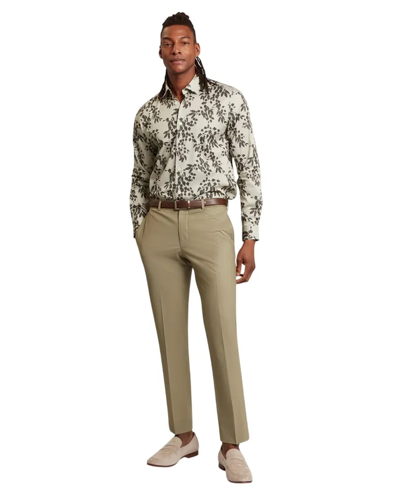 Ted Baker Hemd für Herren, Langärmlig (Hellgrün Grün