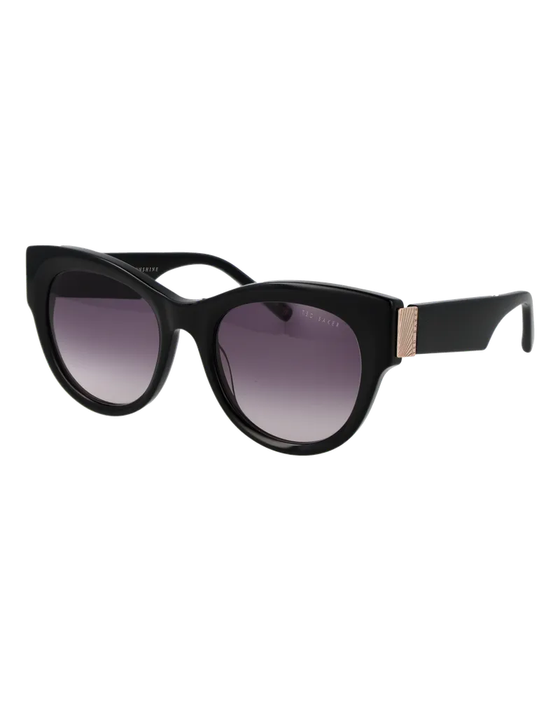 Ted Baker Sonnenbrille TB1766 001, 52 - Schwarz Schwarz