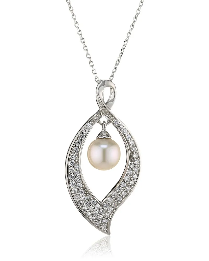 Orphelia Damen-Kette aus 925er Sterlingsilber mit Anhänger – Silber ZH-4795 Silber