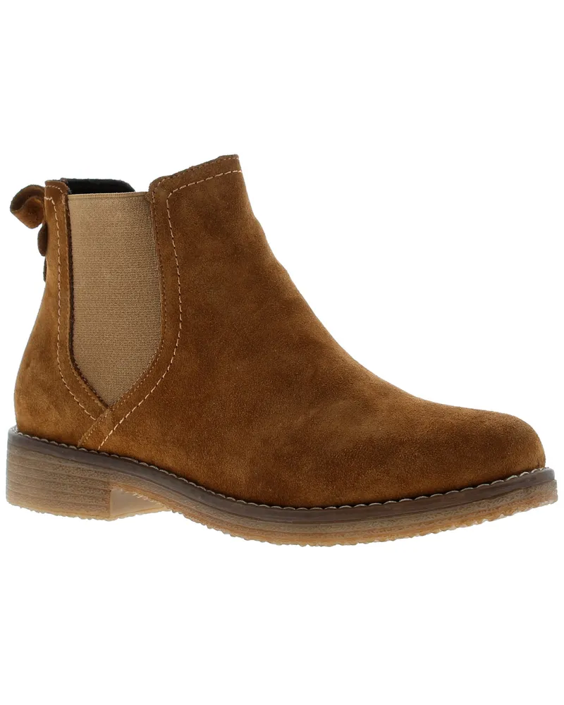 Hush Puppies Maddy MEMORY FOAM Leder Frau Cognac