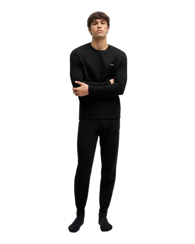 HUGO BOSS Jogginghosen für Herren (Schwarz Schwarz
