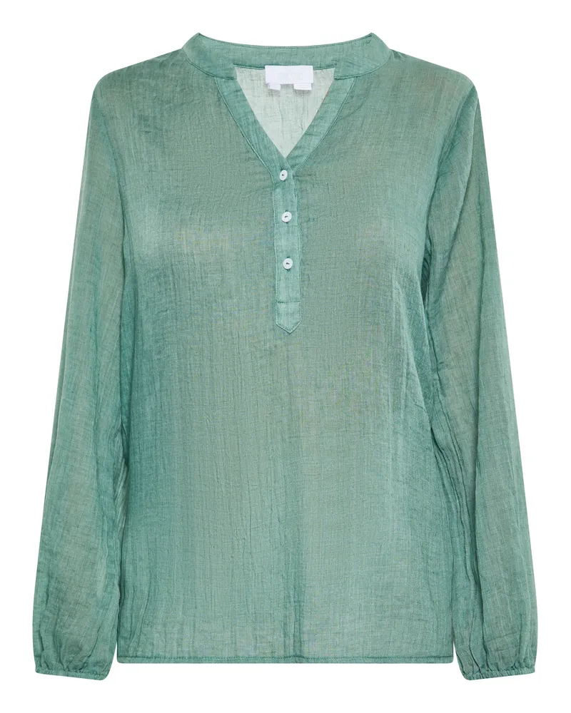 Usha Bluse Damen Salbeigrün Grün