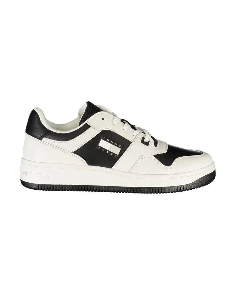 Tommy Hilfiger Retro Sneaker Leder Freizeit Weiß