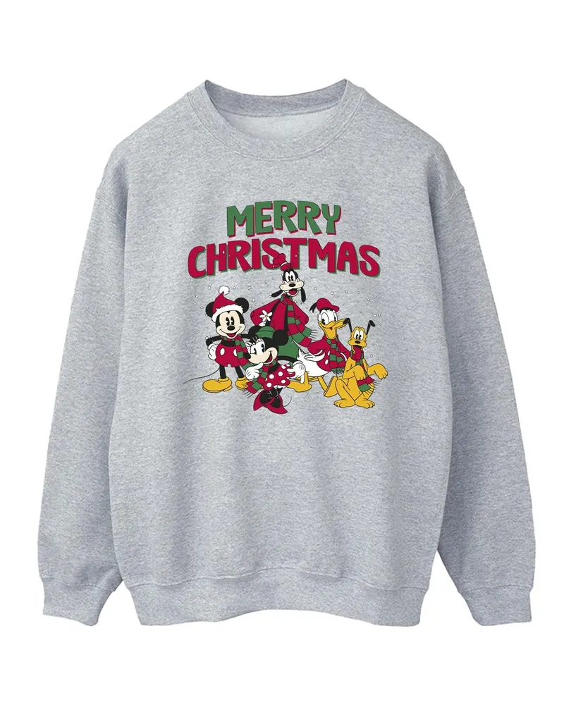 Disney Merrys" Sweatshirt für Herren (Grau Hellgrau