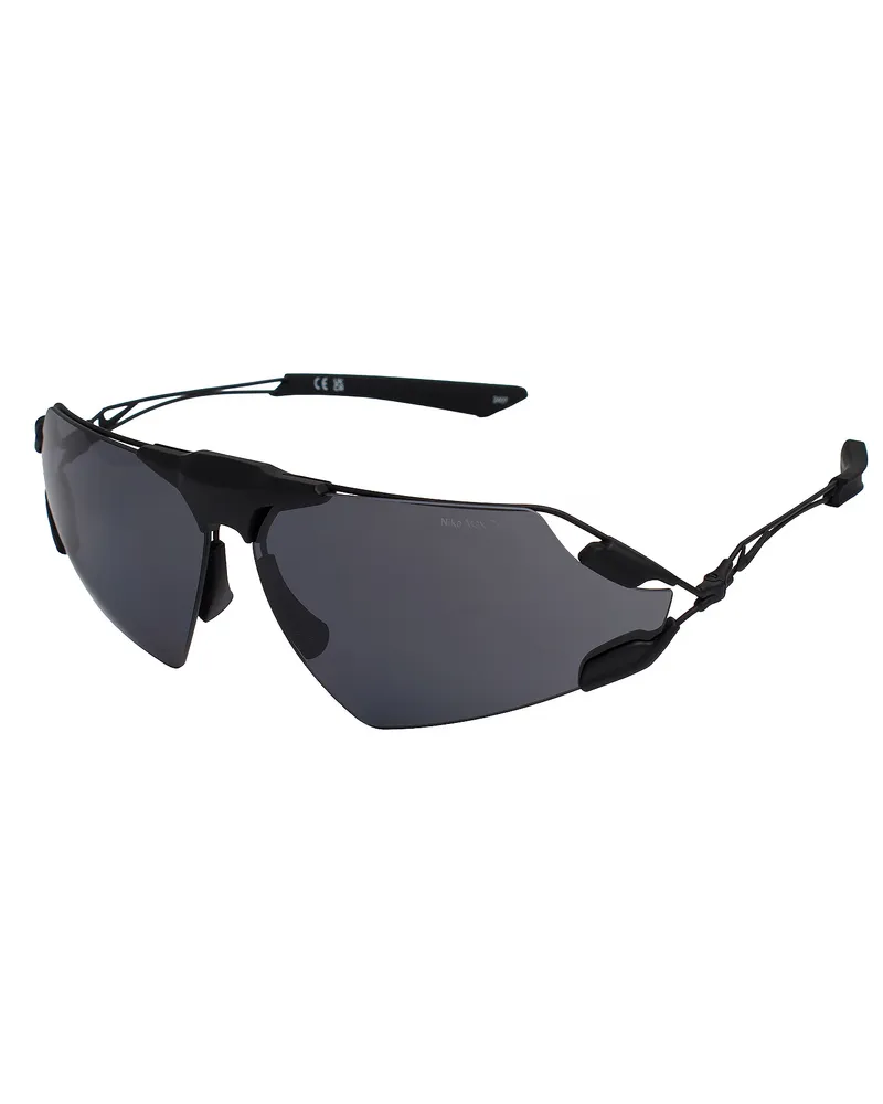 Nike Zeus Edge P EV24032 Polarisierte Titan-Sonnenbrille für Herren und Damen Schwarz