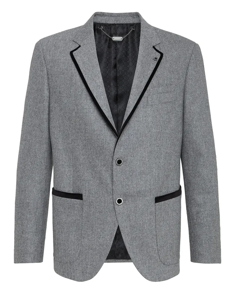 Billionaire Blazer Grau