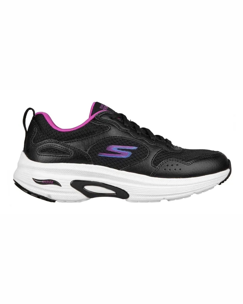 Skechers Go Run Arch Fit" Sneaker für Damen (Schwarz Schwarz