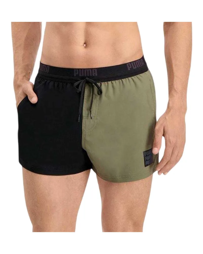 Puma Badeshorts für Herren (Schwarz/Khaki Schwarz