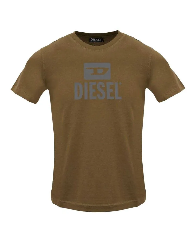Diesel T-Shirt für Herren (Braun Braun