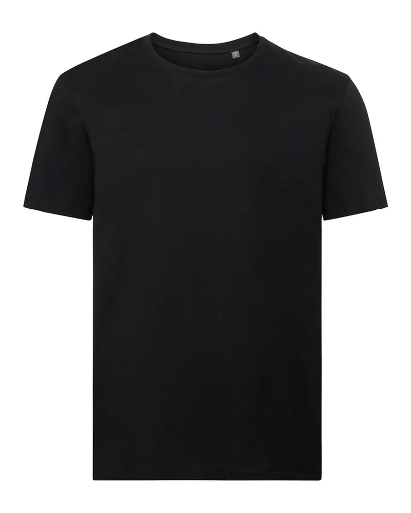 Russell Athletic Russell Herren Authentic Pure Organic T-Shirt (Schwarz Schwarz