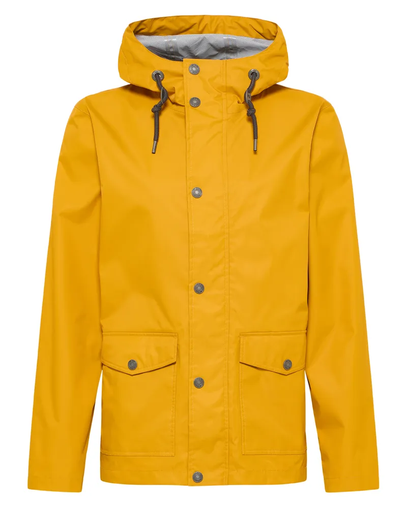 My Mo Regenjacke mit Innenprint Herren Senf Senfgelb