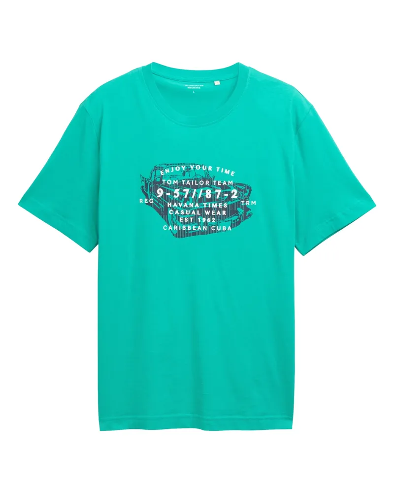 Tom Tailor T-Shirt Grün