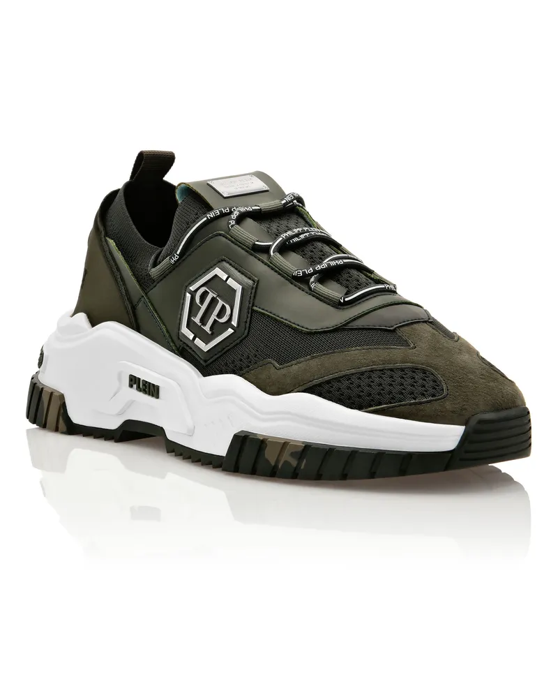 Philipp Plein Runner Sneaker Predator Grün