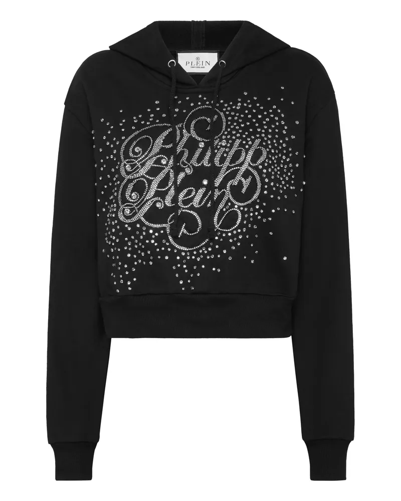 Philipp Plein Kapuzen-Sweatshirt - Schwarz Schwarz