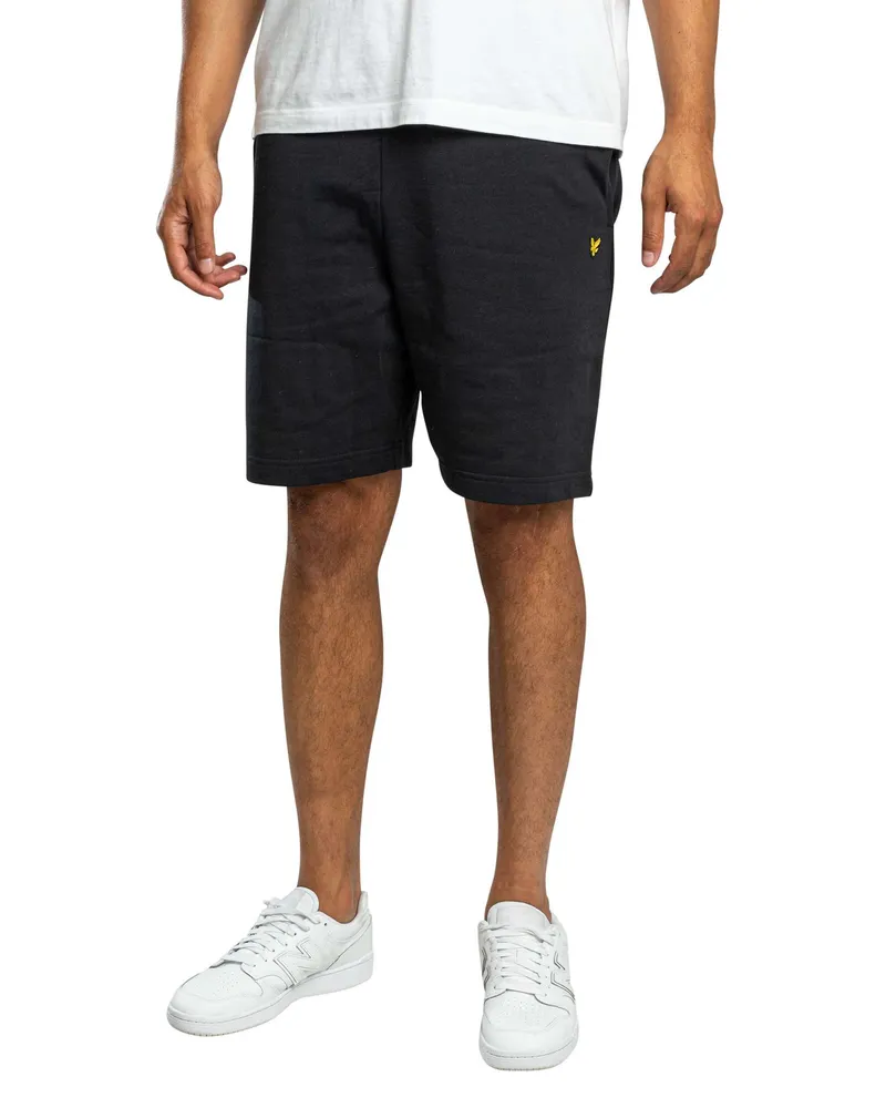 Lyle & Scott Logo-Sweatshorts - Schwarz Schwarz