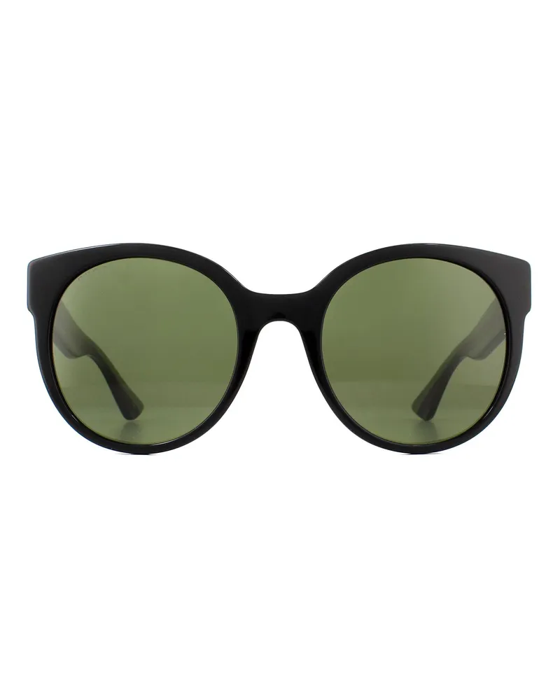 Gucci Lunettes De Soleil  GG0035S 002 Noir, Vert Glitter Et Rouge Vert Schwarz