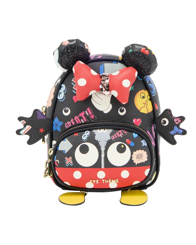 My Mo RUCKSACK RUCKSACK Frauen Schwarz Schwarz