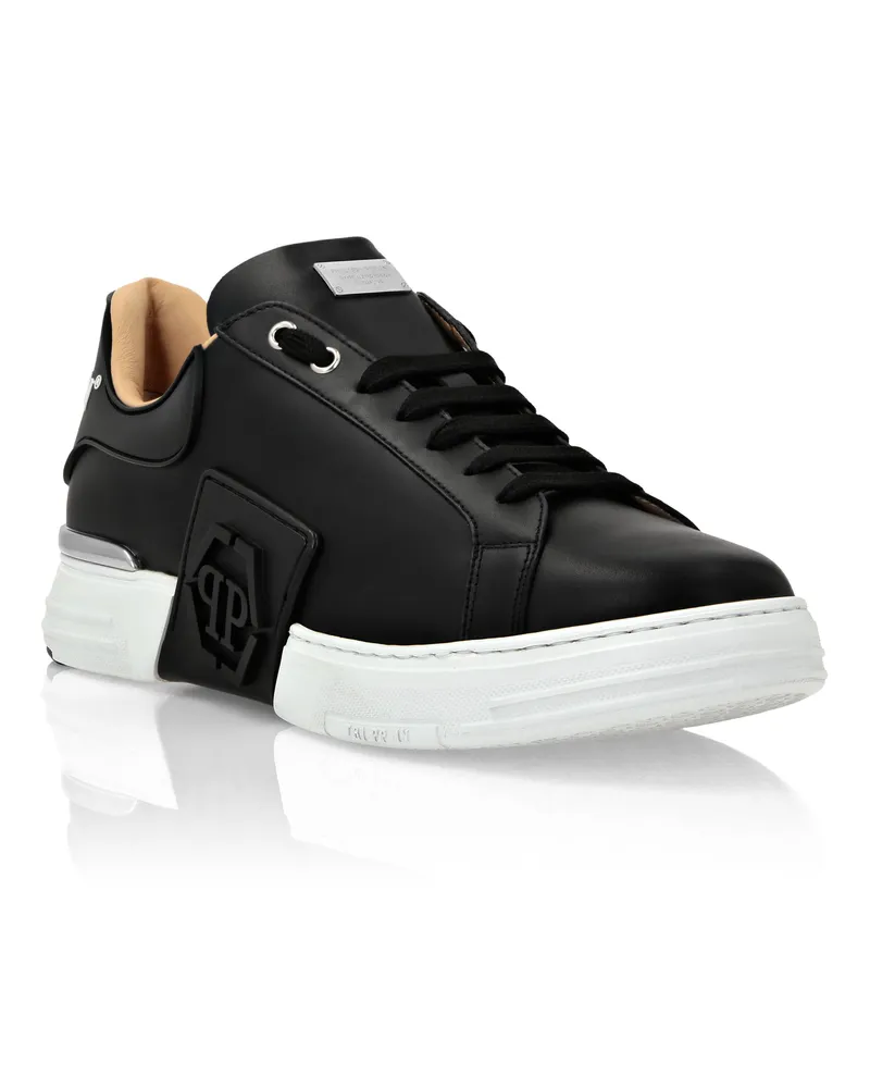 Philipp Plein Niedrig-Topp Sneaker Phantom Kicks Schwarz