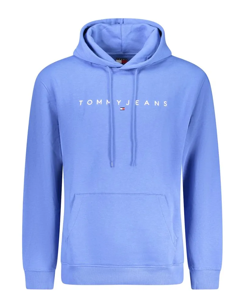 Tommy Hilfiger Blauer Baumwoll-Herrenpullover Blau