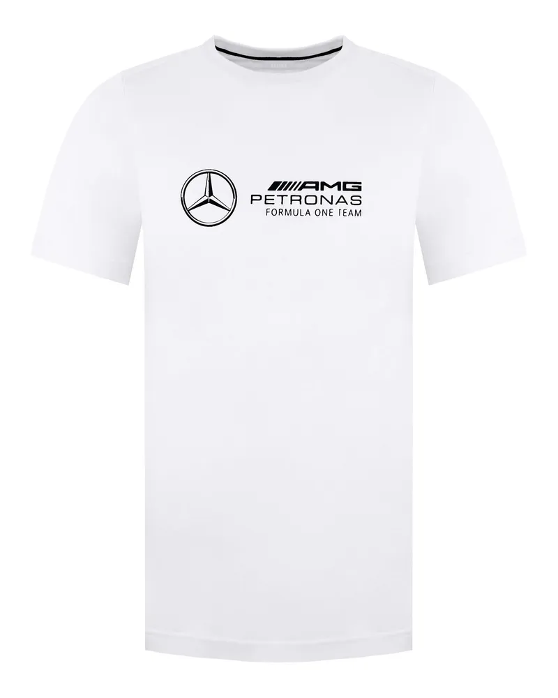 Puma Mercedes-AMG Petronas Motorsport Herren-T-Shirt, weiß Weiß