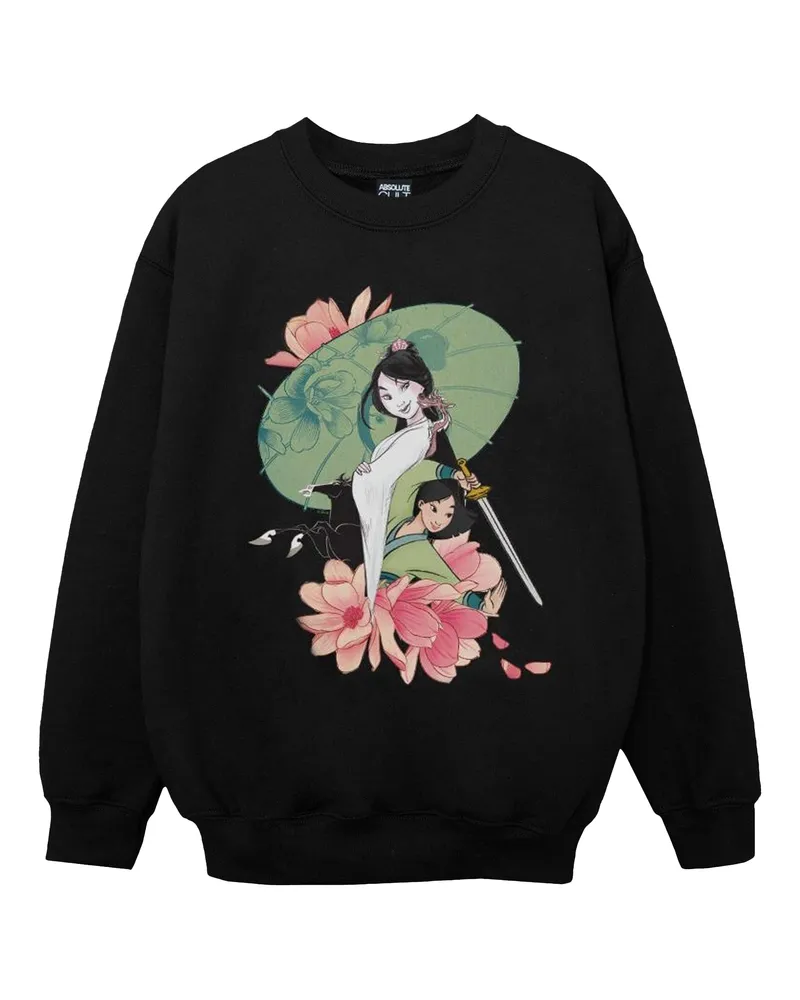 Disney Sweatshirt für Mädchen (Schwarz Schwarz