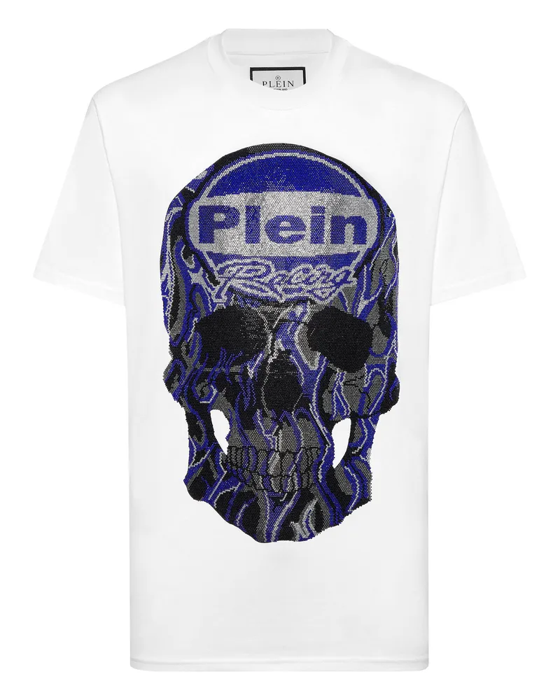 Philipp Plein T-Shirt Skull Weiß