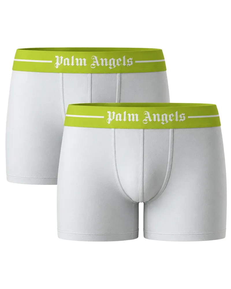 Palm Angels Trunk-Boxershorts mit Logo in Weiß Mehrfachpack Weiß