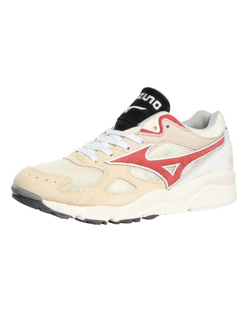 Mizuno Sky Medals Wildleder-Sneaker, Beige Beige