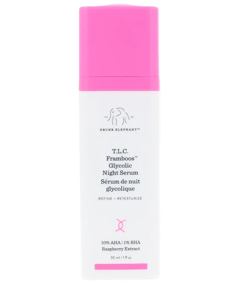 Drunk Elephant T.L.C. Framboos Glycolic Night Serum, 30 ml 