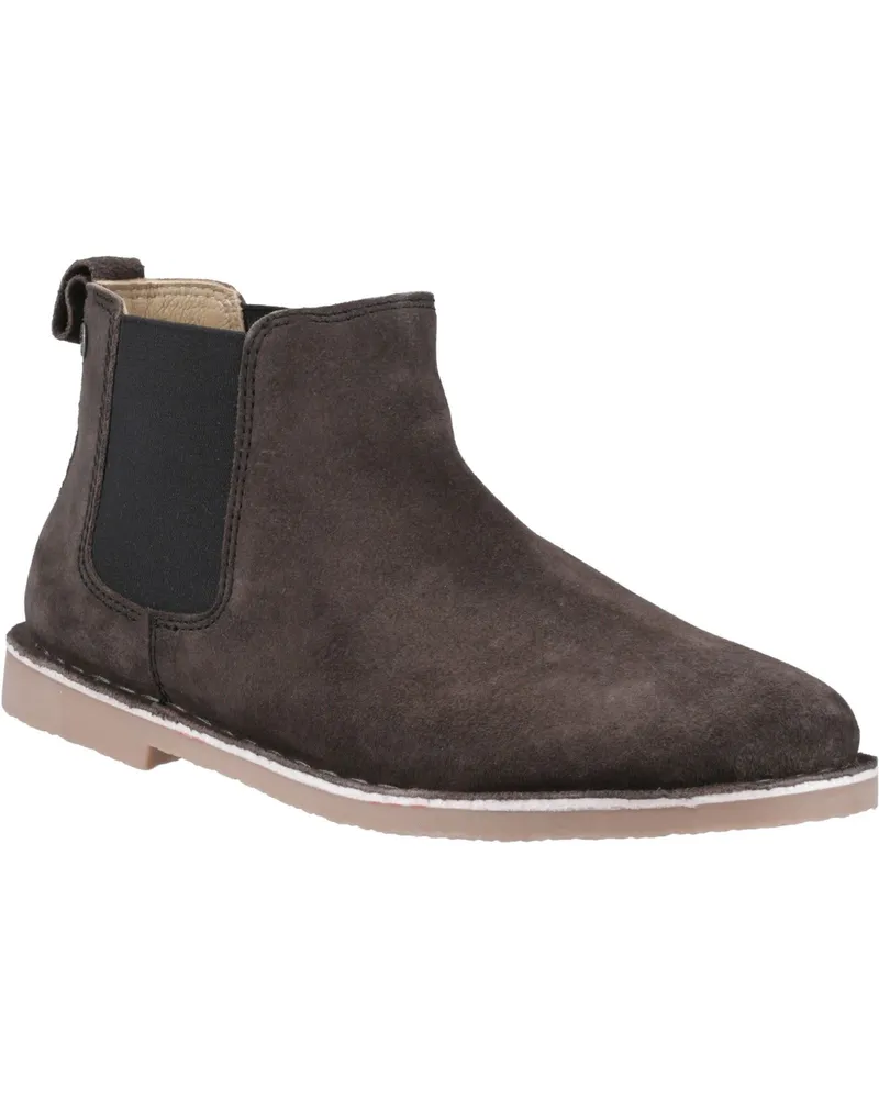Jack & Jones Bravo Wildleder Herren Pirate Schwarz Stiefel Schwarz