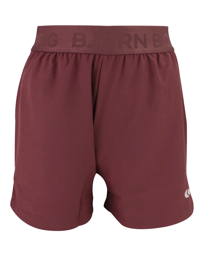 Björn Borg Herren Ace Short Sport Schnelltrocknende Shorts mit Taschen Rot