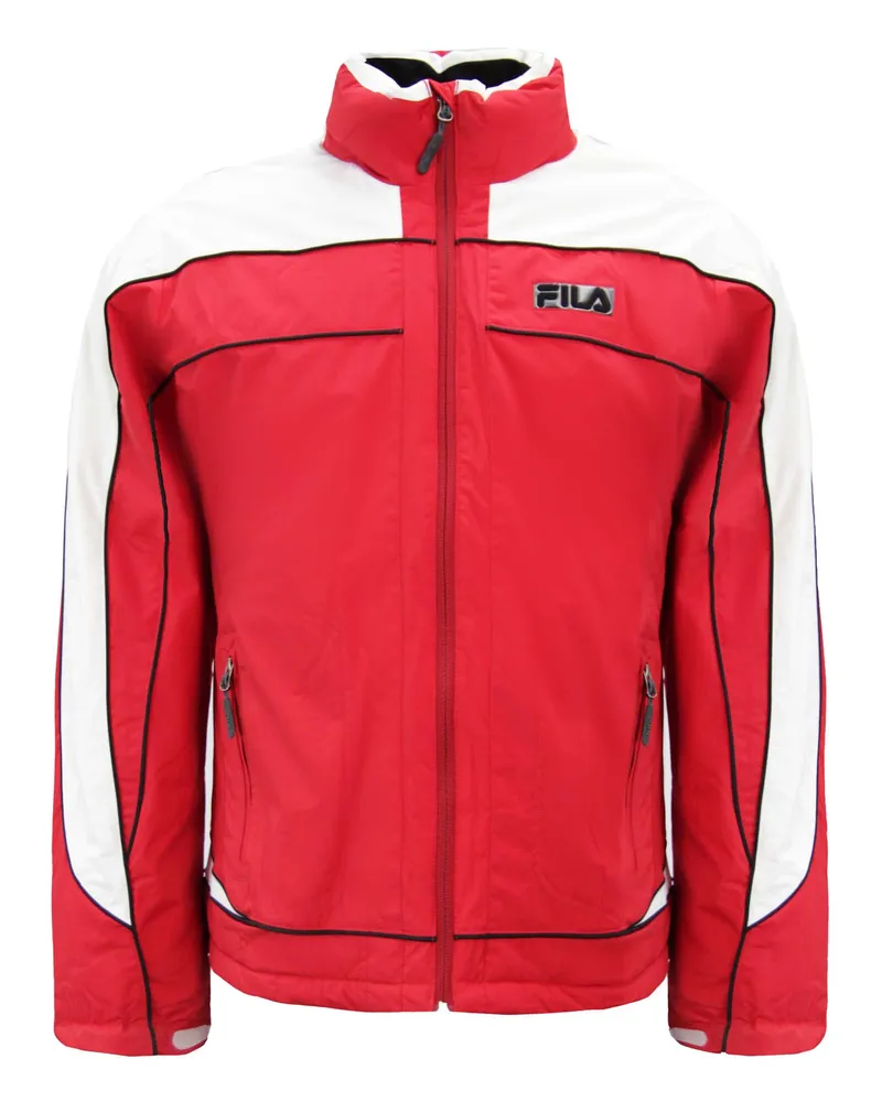 Fila Thermore Mens Red/White Snow Mantel Rot