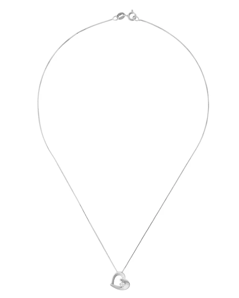 Orphelia Mera' Damenkette mit Anhänger aus 925er Sterlingsilber – Silber zh-7370 Silber