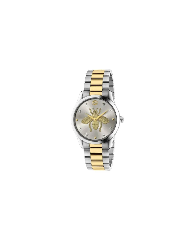 Gucci YA1264131 Unisex-Uhr Silber
