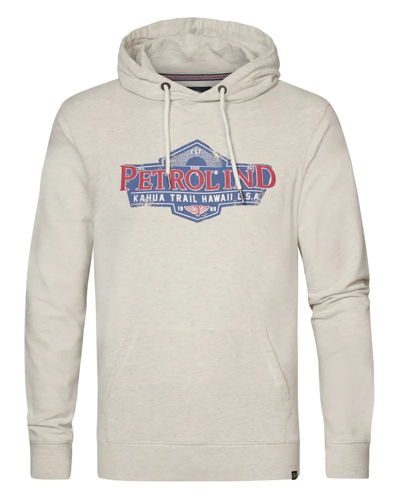 Petrol Industries Kapuzenpullover Weiß