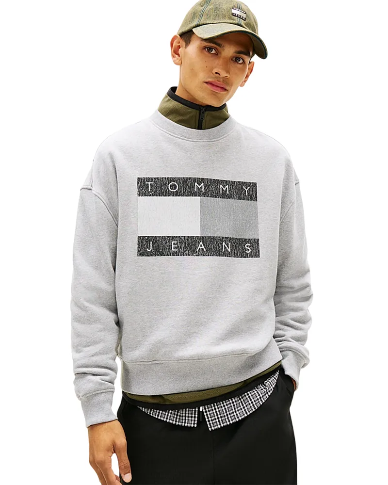 Tommy Hilfiger Sweatshirt für Herren (Grauheide Grau