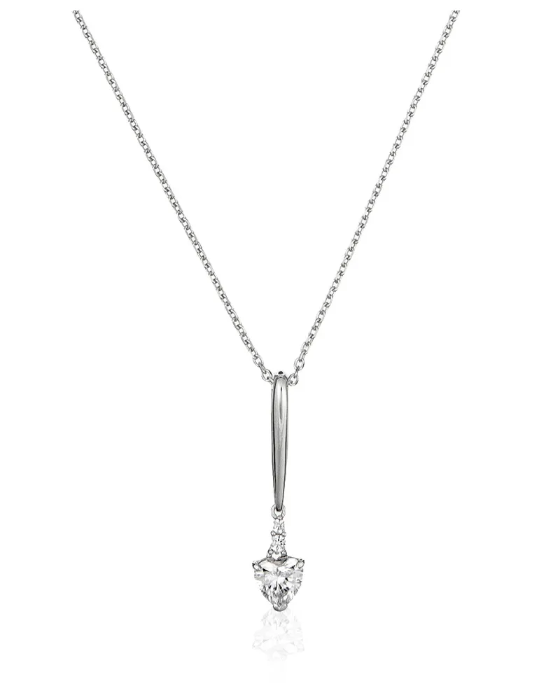 Orphelia Damen-Kette aus 925er Sterlingsilber mit Anhänger – Silber ZH-4769 Silber