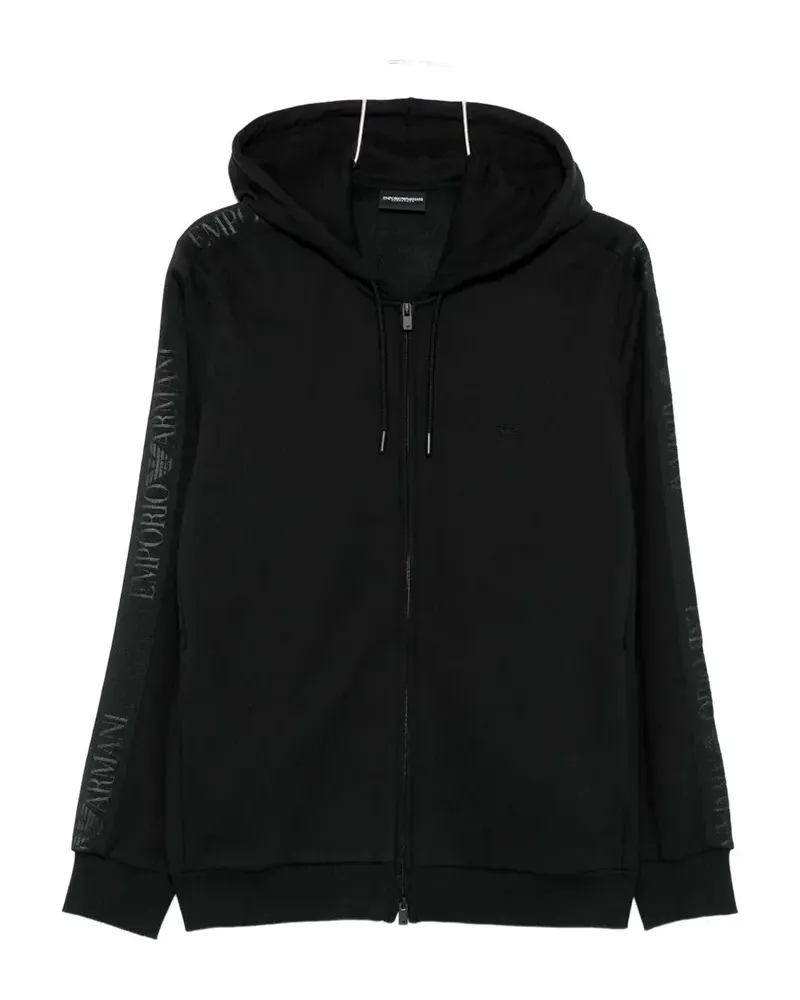 Emporio Armani Eagle GA Herren-Sweatshirt - Schwarz Schwarz