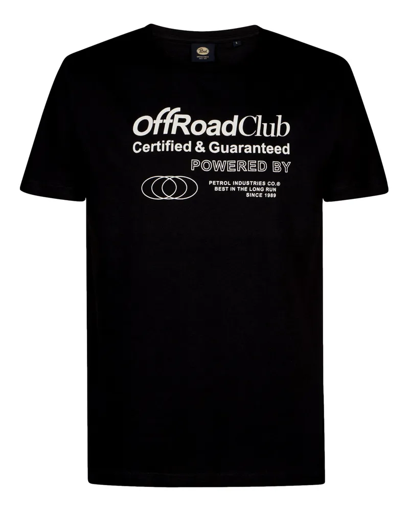 Petrol Industries T-Shirt Schwarz