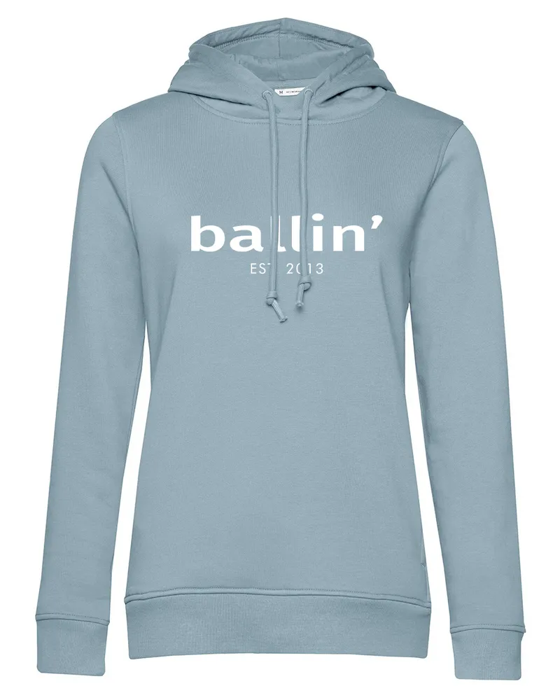 Ballin Wmn Hoodie von  Est. 2013 in der farbe Blau und in größe Blau