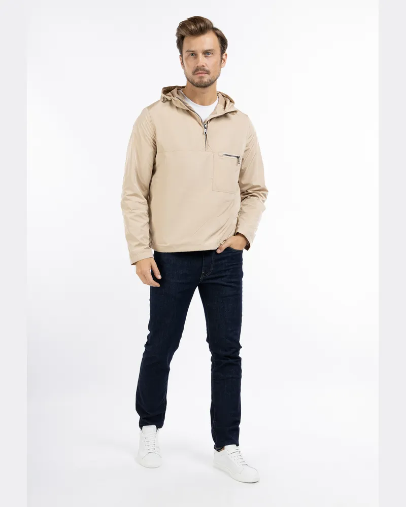 DreiMaster Übergangsjacke - recyceltes Material Herren Beige Beige