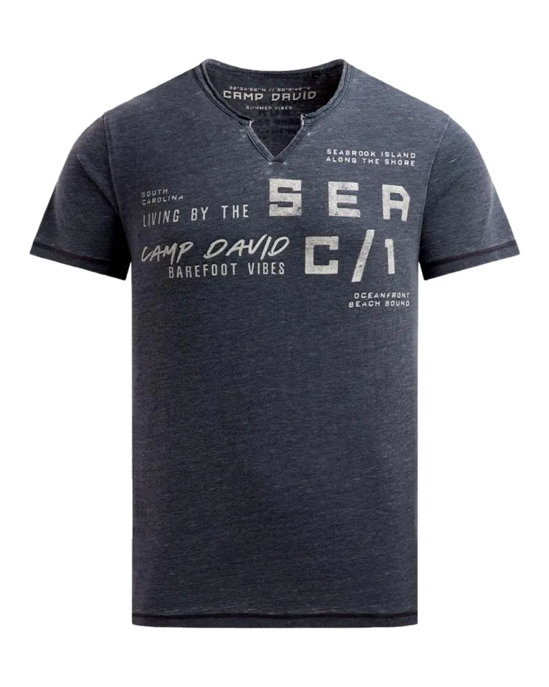CAMP DAVID T-Shirt Dunkelblau