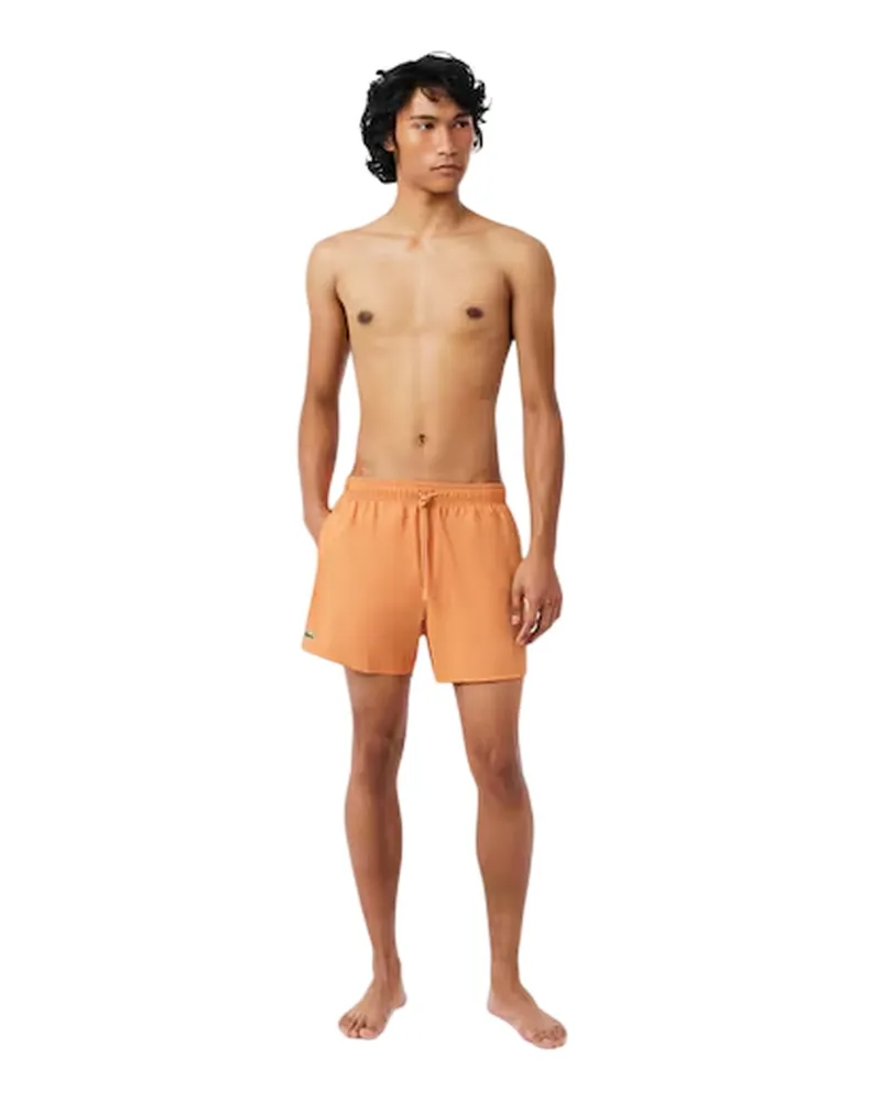 Lacoste Badeshorts für Herren (Orange Orange