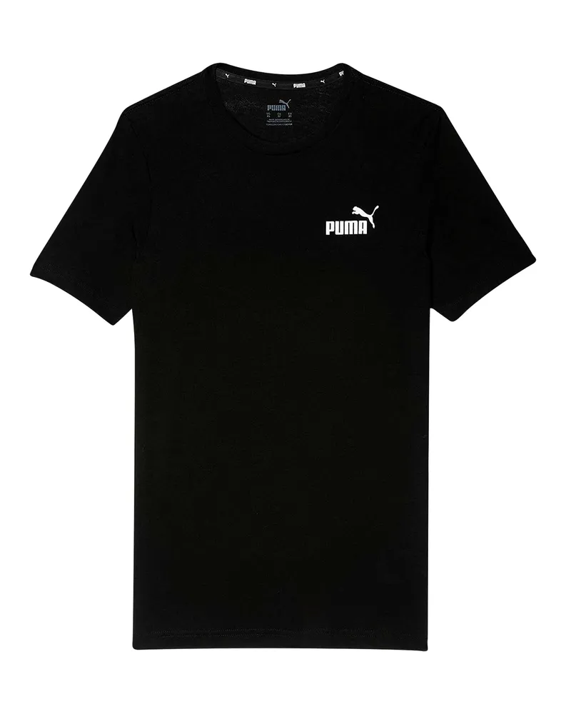 Puma ESS" T-Shirt für Herren (Helles schwarz Schwarz