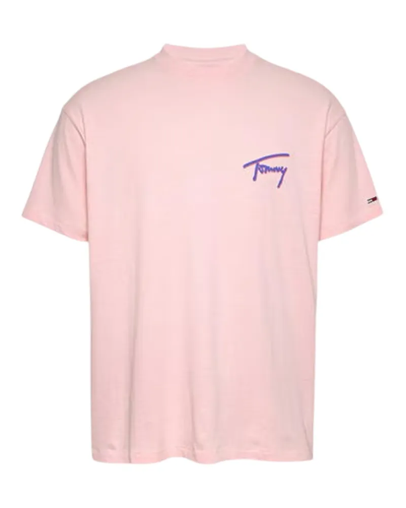 Tommy Hilfiger T-Shirt für Herren, leger (Pink Rosa